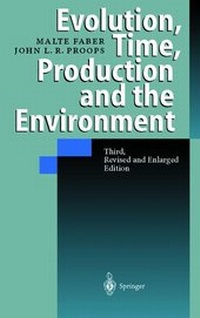 Enlarge image Cover: Evolution, Time, Production and the Environment - Springer