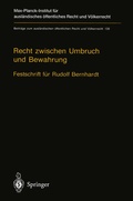 Cover: Recht zwischen Umbruch und Bewahrung - Springer
