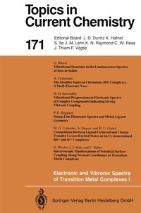 Abbildung von: Electronic and Vibronic Spectra of Transition Metal Complexes I - Springer