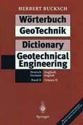 Cover: Worterbuch Geotechnik Dictionary Geotechnical Engineering - Springer