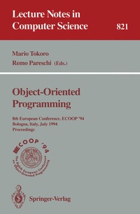 Enlarge image Cover: ECOOP '94 - Object-Oriented Programming - Springer