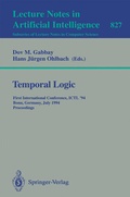 Cover: Temporal Logic - Springer