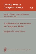 Cover: Applications of Invariance in Computer Vision - Springer