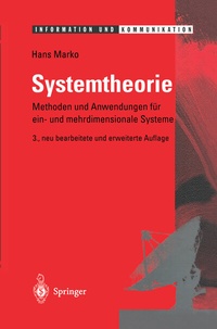 Enlarge image Cover: Systemtheorie - Springer