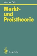 Cover: Markt- und Preistheorie - Springer