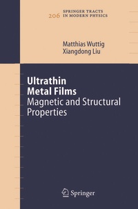 Abbildung von: Ultrathin Metal Films - Springer