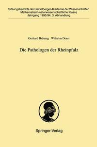 Enlarge image Cover: Die Pathologen der Rheinpfalz - Springer