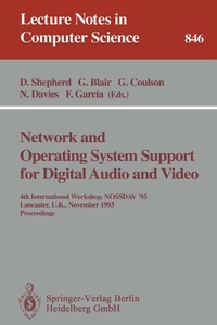Enlarge image Cover: Network and Operating System Support for Digital Audio and Video - Springer