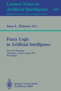 Cover: Fuzzy Logic in Artificial Intelligence - Springer