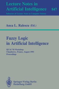 Enlarge image Cover: Fuzzy Logic in Artificial Intelligence - Springer