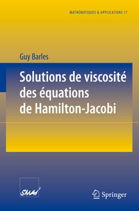 Abbildung von: Solutions de viscosité des équations de Hamilton-Jacobi - Springer