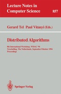 Cover: Distributed Algorithms - Springer