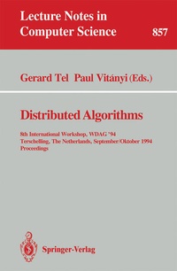 Enlarge image Cover: Distributed Algorithms - Springer