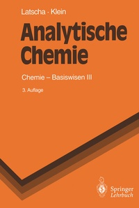 Abbildung von: Analytische Chemie - Springer