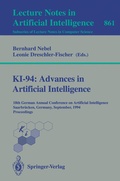 Cover: KI-94: Advances in Artificial Intelligence - Springer