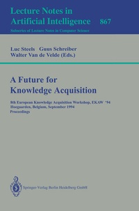 Enlarge image Cover: A Future for Knowledge Acquisition - Springer
