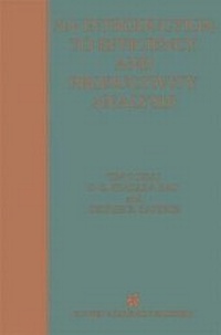 Enlarge image Cover: An Introduction to Efficiency and Productivity Analysis - Kluwer Academic Publishers