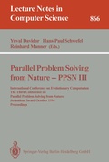 Cover: Parallel Problem Solving from Nature - PPSN III - Springer