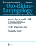 Cover: Sitzungsbericht - Springer