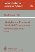 Cover: Principles and Practice of Constraint Programming - Springer