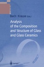 Cover: Analysis of the Composition and Structure of Glass and Glass Ceramics - Springer