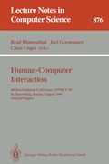 Cover: Human-Computer Interaction - Springer
