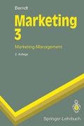 Cover: Marketing 3 - Springer