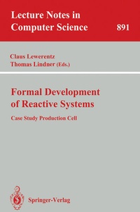 Enlarge image Cover: Formal Development of Reactive Systems - Springer