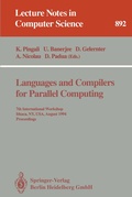 Cover: Languages and Compilers for Parallel Computing - Springer