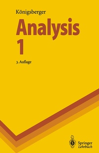 Abbildung von: Analysis 1 - Springer