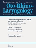 Cover: Teil I: Referate - Springer
