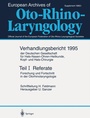 Cover: Teil I: Referate - Springer