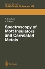 Cover: Spectroscopy of Mott Insulators and Correlated Metals - Springer