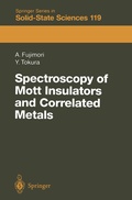 Cover: Spectroscopy of Mott Insulators and Correlated Metals - Springer