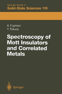 Enlarge image Cover: Spectroscopy of Mott Insulators and Correlated Metals - Springer