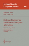 Cover: Software Engineering and Human-Computer Interaction - Springer