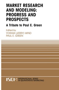 Enlarge image Cover: Marketing Research and Modeling: Progress and Prospects - Springer