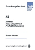 Cover: Konzept einer integrierten Produktentwicklung - Springer