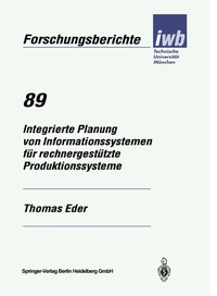 Enlarge image Cover: Integrierte Planung von Informationssystemen für rechnergestützte Produktionssysteme - Springer