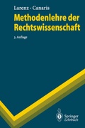 Cover: Methodenlehre der Rechtswissenschaft - Springer