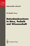 Cover: Datenbanksysteme in B&uuml;ro, Technik und Wissenschaft - Springer