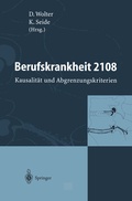 Cover: Berufskrankheit 2108 - Springer