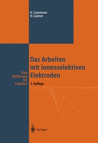 Abbildung von: Das Arbeiten mit ionenselektiven Elektroden - Springer