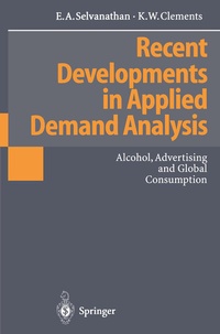 Enlarge image Cover: Recent Developments in Applied Demand Analysis - Springer