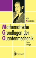 Cover: Mathematische Grundlagen der Quantenmechanik - Springer