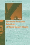 Cover: Structure-Function Relations of Warm Desert Plants - Springer