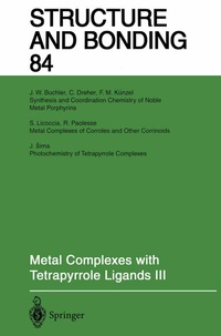 Abbildung von: Metal Complexes with Tetrapyrrole Ligands III - Springer