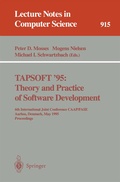 Cover: TAPSOFT '95: Theory and Practice of Software Development - Springer
