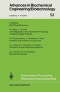 Cover: Downstream Processing Biosurfactants Carotenoids - Springer