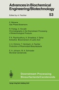 Cover: Downstream Processing Biosurfactants Carotenoids - Springer